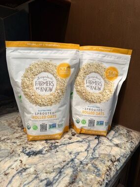 One Degree Organic Foods Farmers We Know Sprouted Rolled Oats Gluten Free